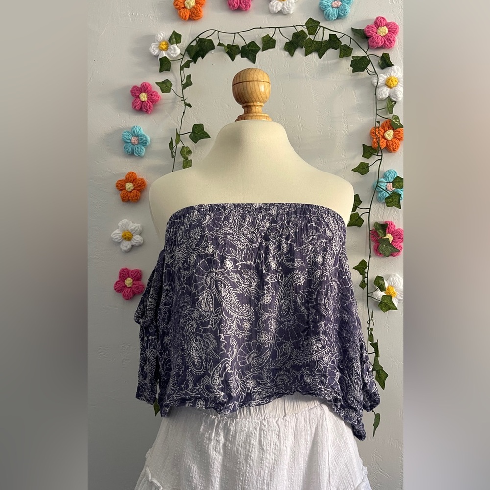 Billabong Boho off shoulder Crop